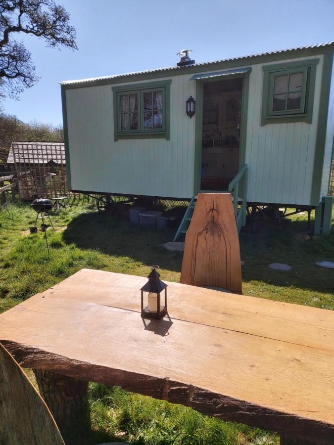 The Old Mill Shepherds Hut Okehampton Esterno foto