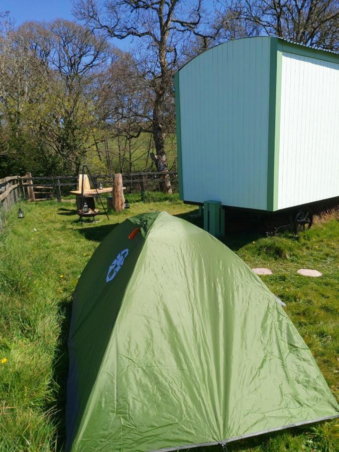 The Old Mill Shepherds Hut Okehampton Esterno foto