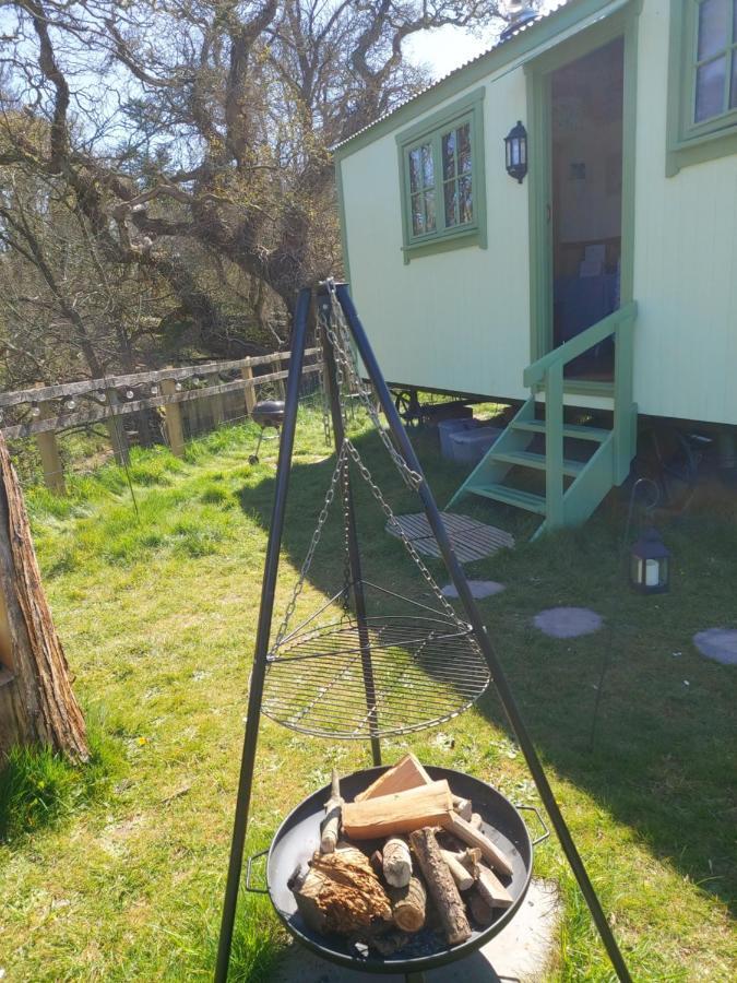 The Old Mill Shepherds Hut Okehampton Esterno foto